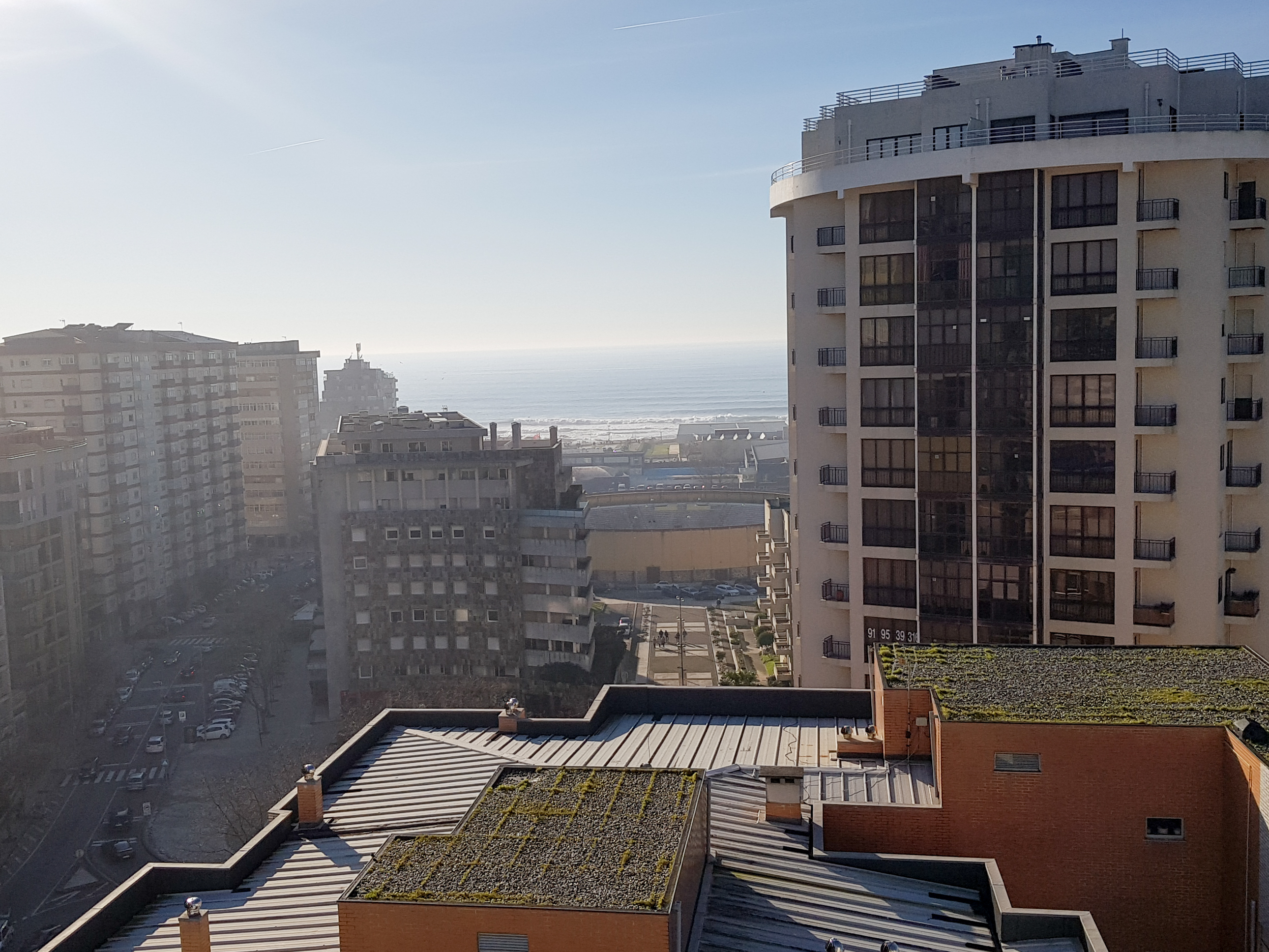 Vista mar do T1 na Avenida Vasco da Gama