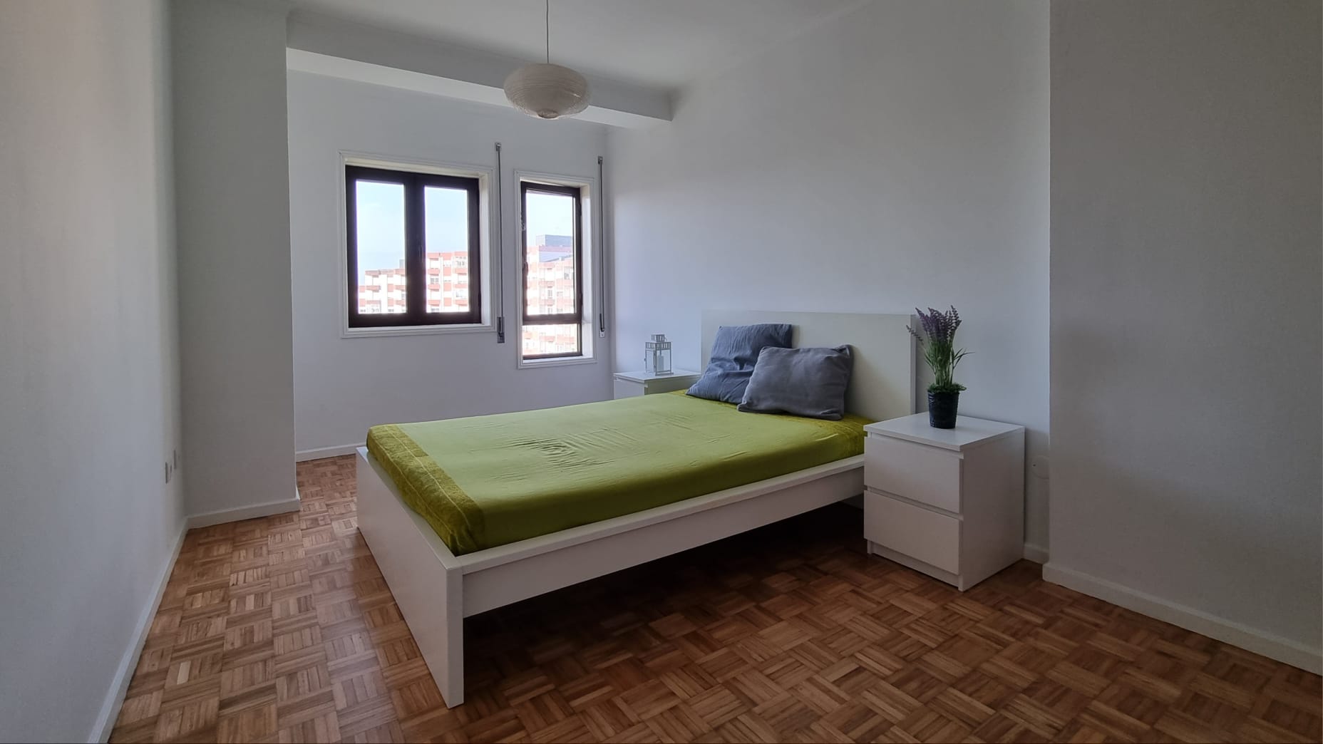 Suite mobilada do apartamento